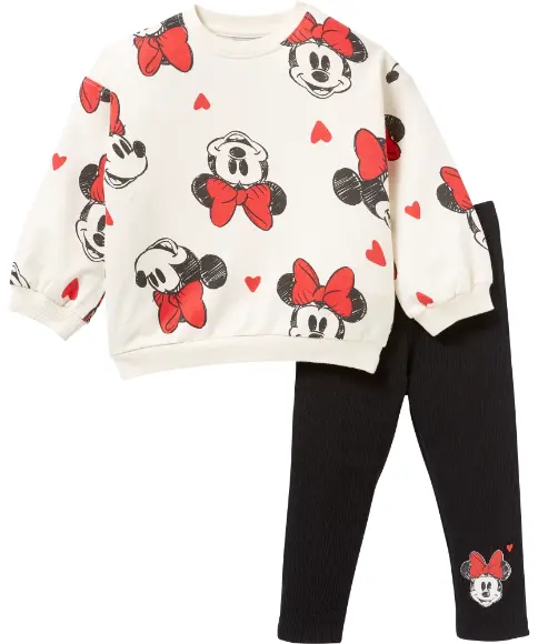 Minnie Mouse Pullover und Leggins